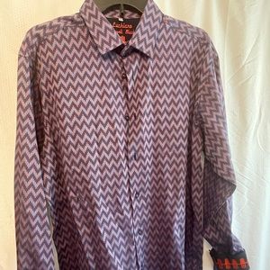 Luchiano Visconti Black Men’s Long-Sleeve Shirt